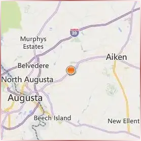 Aiken Technical College Location Map