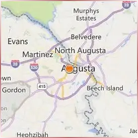 Augusta University Location Map Augusta University Location Map