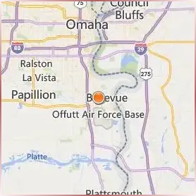 Bellevue University Location Map Bellevue University Location Map