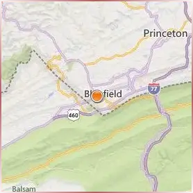 Bluefield State College Location Map Bluefield State College Location Map