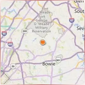 Bowie State University Location Map Bowie State University Location Map