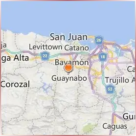 Caribbean University Bayamon Location Map Caribbean University Bayamon Location Map
