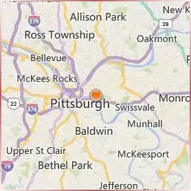 Carlow University Location Map Carlow University Location Map
