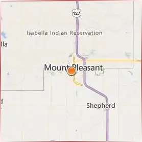 Central Michigan University Location Map Central Michigan University Location Map