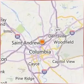 Columbia College South Carolina Location Map Columbia College South Carolina Location Map