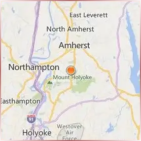Hampshire College Location Map Hampshire College Location Map