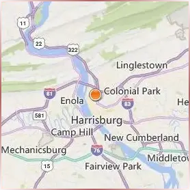 Harrisburg Area Community College Location Map