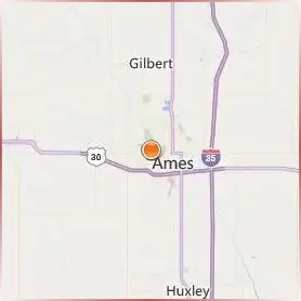 Iowa State University Location Map Iowa State University Location Map