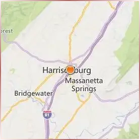 James Madison University Location Map James Madison University Location Map