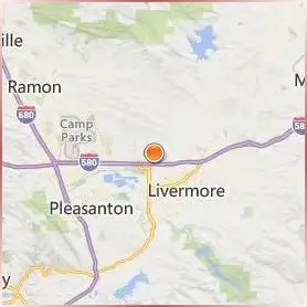 Las Positas College Location Map Las Positas College Location Map