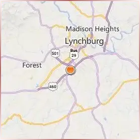 Liberty University Location Map Liberty University Location Map