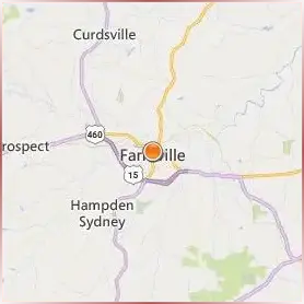 Longwood University Location Map Longwood University Location Map