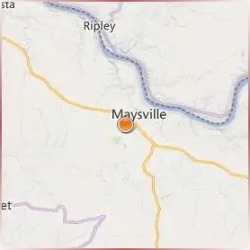 Maysville Community and Technical College Location Map