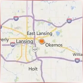 Michigan State University Location Map Michigan State University Location Map