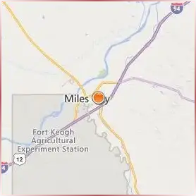 Miles Community College Location Map Miles Community College Location Map