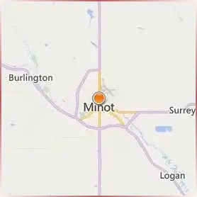 Minot State University Location Map Minot State University Location Map