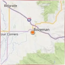 Montana State University Location Map Montana State University Location Map