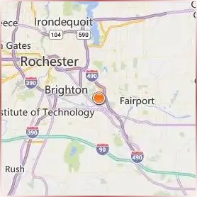 Nazareth College Location Map