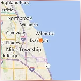 Northwestern University Location Map Northwestern University Location Map