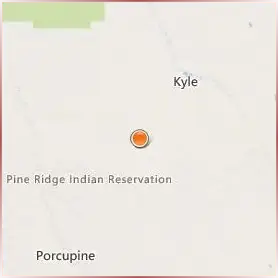 Oglala Lakota College Location Map Oglala Lakota College Location Map