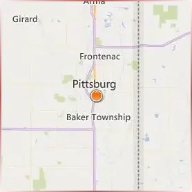 Pittsburg State University Location Map Pittsburg State University Location Map