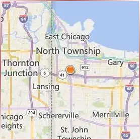 Purdue University Northwest Location Map