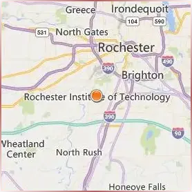 Rochester Institute of Technology Location Map Rochester Institute of Technology Location Map