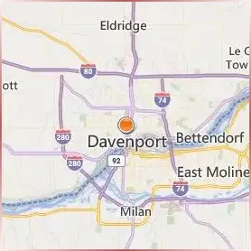 Saint Ambrose University Location Map Saint Ambrose University Location Map