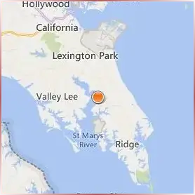 St. Mary's College of Maryland Location Map St. Mary's College of Maryland Location Map