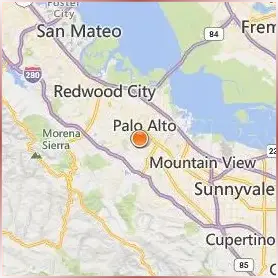 Stanford University Location Map Stanford University Location Map