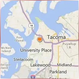 Tacoma Community College Location Map Tacoma Community College Location Map