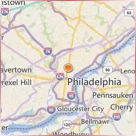 Temple University Location Map Temple University Location Map
