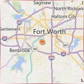 Texas Christian University Location Map Texas Christian University Location Map