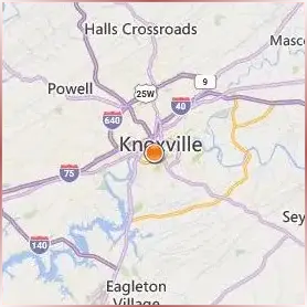 The University of Tennessee Knoxville Location Map The University of Tennessee Knoxville Location Map