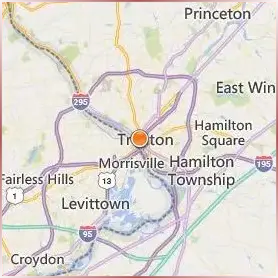 Thomas Edison State University Location Map
