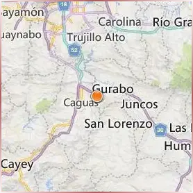 Universidad Ana G. Mendez Gurabo Location Map
