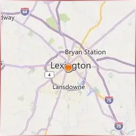 University of Kentucky Location Map University of Kentucky Location Map