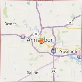 University of Michigan Ann Arbor Location Map University of Michigan Ann Arbor Location Map