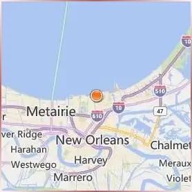 University of New Orleans Location Map University of New Orleans Location Map