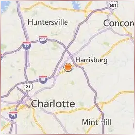 University of North Carolina at Charlotte Location Map University of North Carolina at Charlotte Location Map