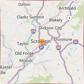 University of Scranton Location Map University of Scranton Location Map