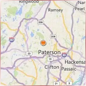 William Paterson University of New Jersey Location Map